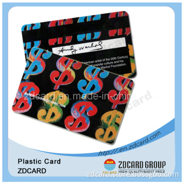 Offset Printing Plastic PVC Transparent Name Business Card
